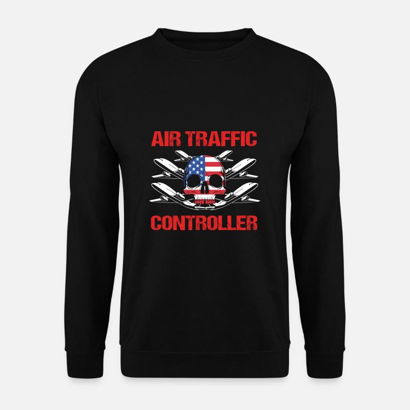Air traffic controller - Unisex Sweatshirt - black