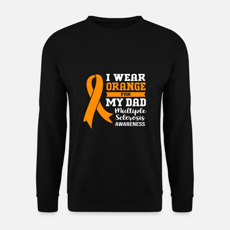 Multiple Sclerosis MS - Unisex Sweatshirt - black