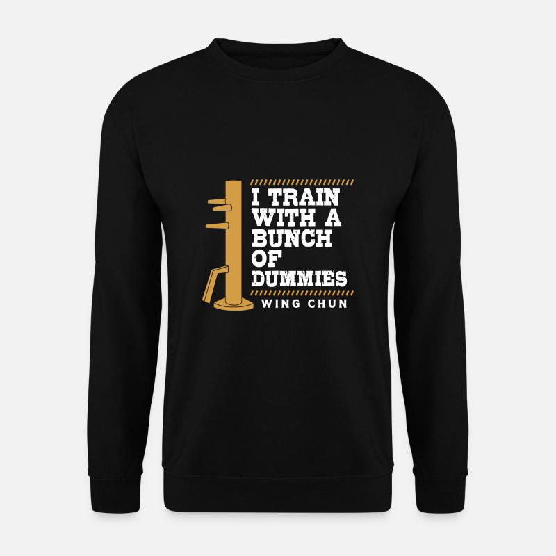 Wing Chun - Sweat-shirt Unisexe - noir