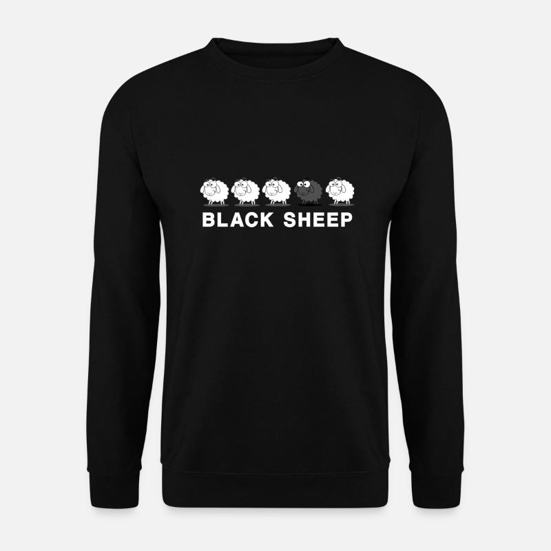 Schaf - Unisex Pullover - Schwarz
