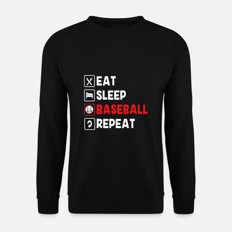 Baseball - Unisex Sweatshirt - black