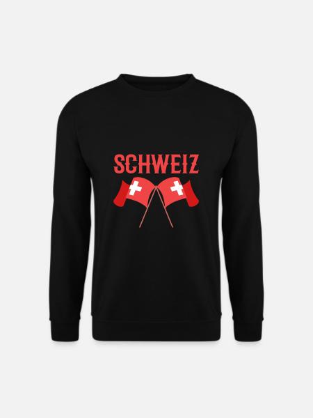 Suisse - Sweat-shirt Unisexe - noir