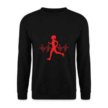 Trailrunning - Unisex Pullover - Schwarz - Vorne - Alina (178cm) & Michal (187cm)