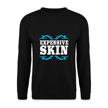 Tattoo Artist Tattoo Artist Tattooed Tattoo - Unisex Sweatshirt - black - Front - Alina (178cm) & Michal (187cm)