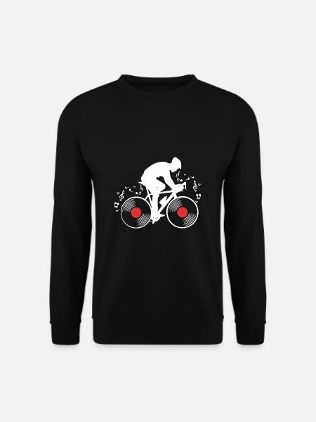 Vinyle - Sweat-shirt Unisexe - noir