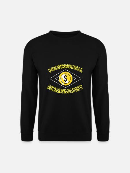 Coin collector - Unisex Sweatshirt - black