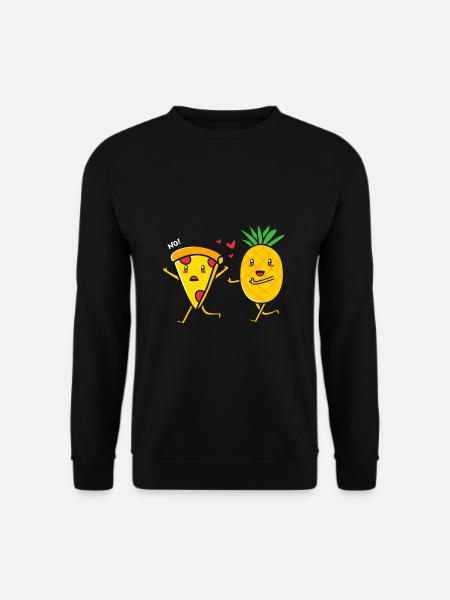 Pizza Hawaii - Unisex Sweatshirt - black