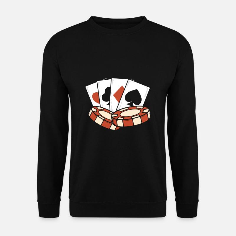 Blackjack Blackjack Casino Gambling - Unisex Sweatshirt - black