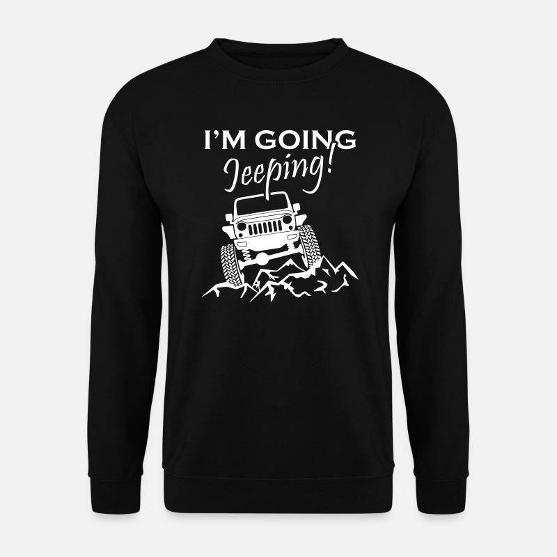 I m Going Jeeping - Unisex Sweatshirt - black
