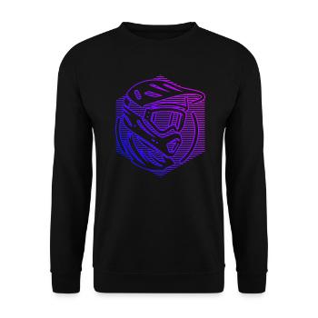 Cyclisme Femme Cyclisme VTT VTT - Sweat-shirt Unisexe - noir - Devant - Alina (178cm) & Michal (187cm)