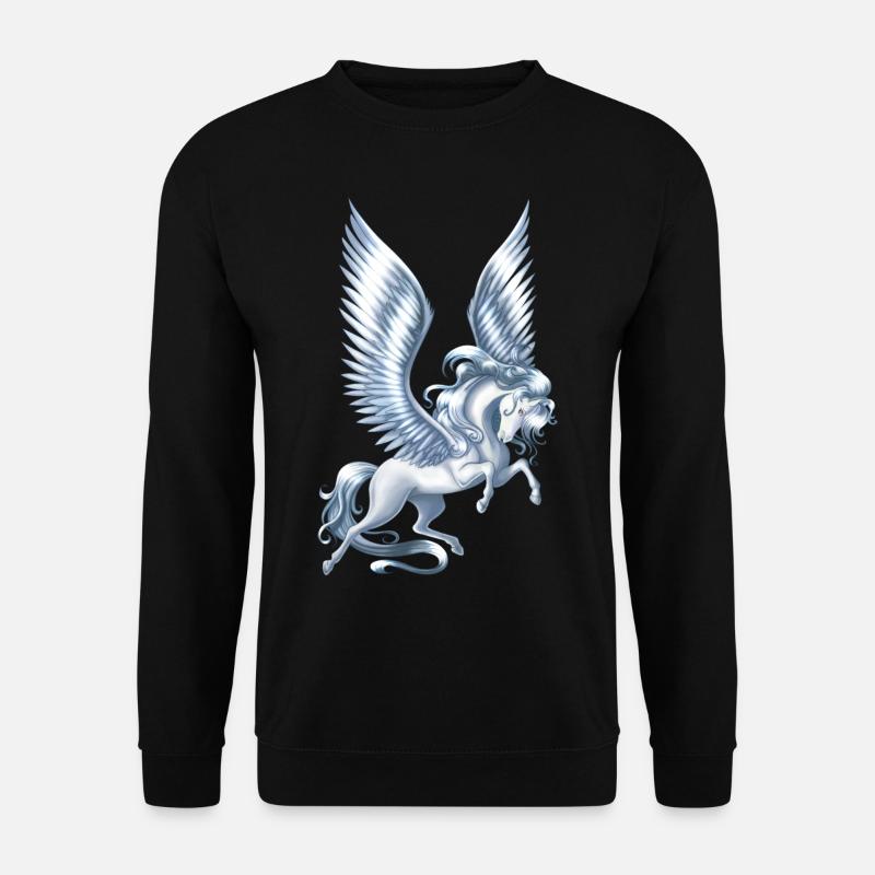 Pegasus Floating - Unisex Sweatshirt - black