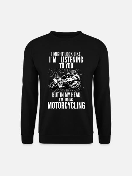 Motorcycle Lifestyle / Motorrad / Motorräder biker - Unisex Pullover - Schwarz