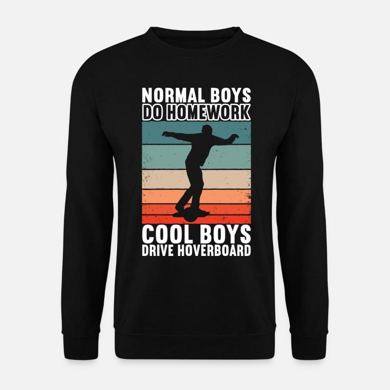 Hoverboard Skating - Unisex Pullover - Schwarz