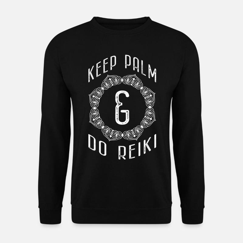 Reiki Practitioners & Reiki Master - Unisex Sweatshirt - black
