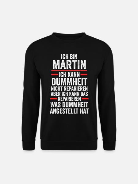Martin - Sweat-shirt Unisexe - noir