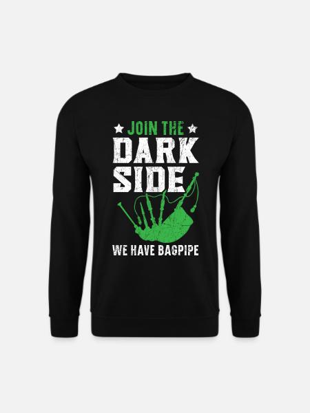 Join The Dark Side Wir haben Dudelsack Dudelsack - Unisex Pullover - Schwarz
