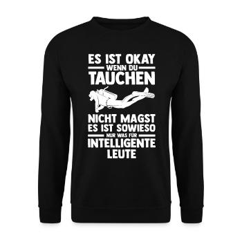 Schullehrerin Lehrerin - Unisex Pullover - Schwarz - Vorne - Alina (178cm) & Michal (187cm)