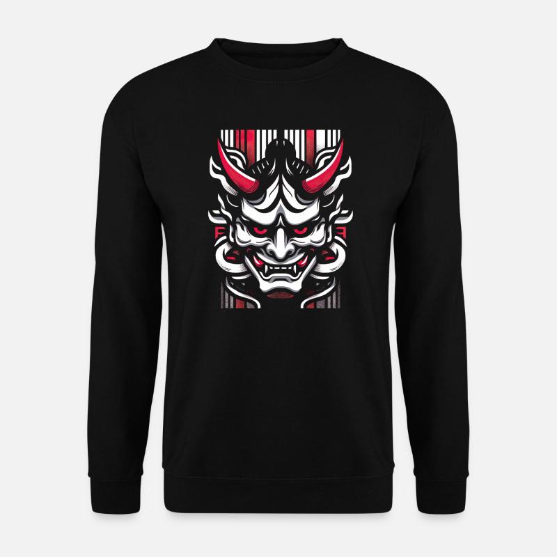 Oni Mask Japan - Unisex Sweatshirt - black