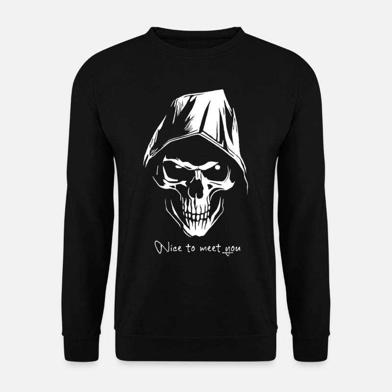 Nice to meet you - Unisex Sweatshirt - black