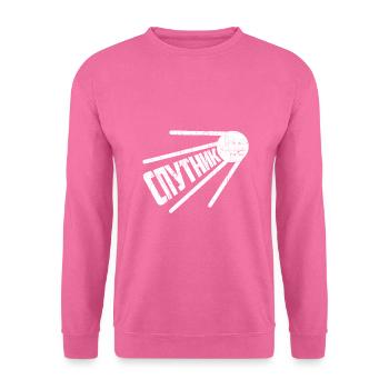 Sputnik Russian Satellite Russia Saying Soviet - Unisex Sweatshirt - pink - Front