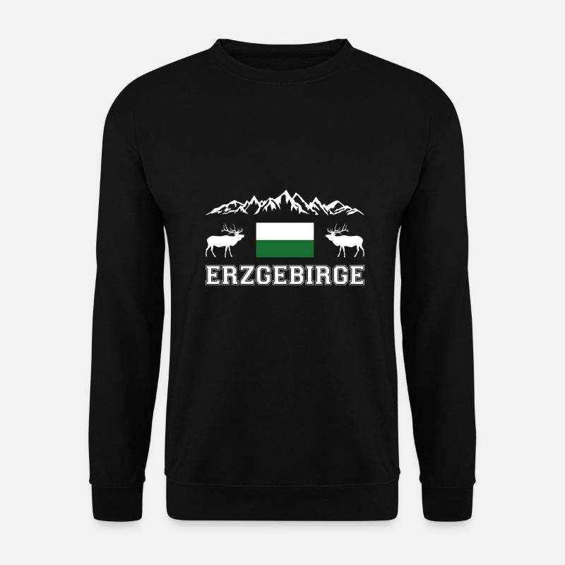 Erzgebirge - Unisex Pullover - Schwarz