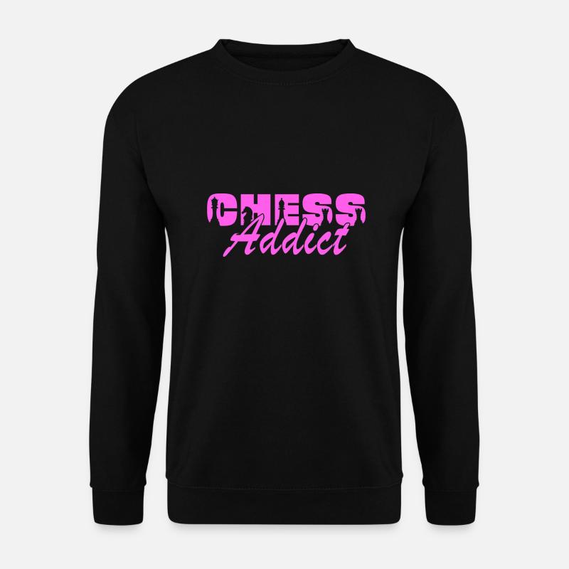 Schachspielerin - Unisex Pullover - Schwarz