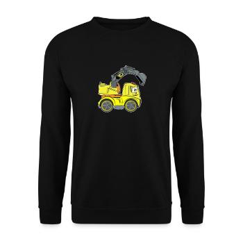 Bagger - Unisex Pullover - Schwarz - Vorne - Alina (178cm) & Michal (187cm)