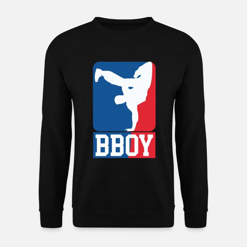 Breakdance B-Boy Streetdance Design Hip Hop Dance - Unisex Pullover - Schwarz