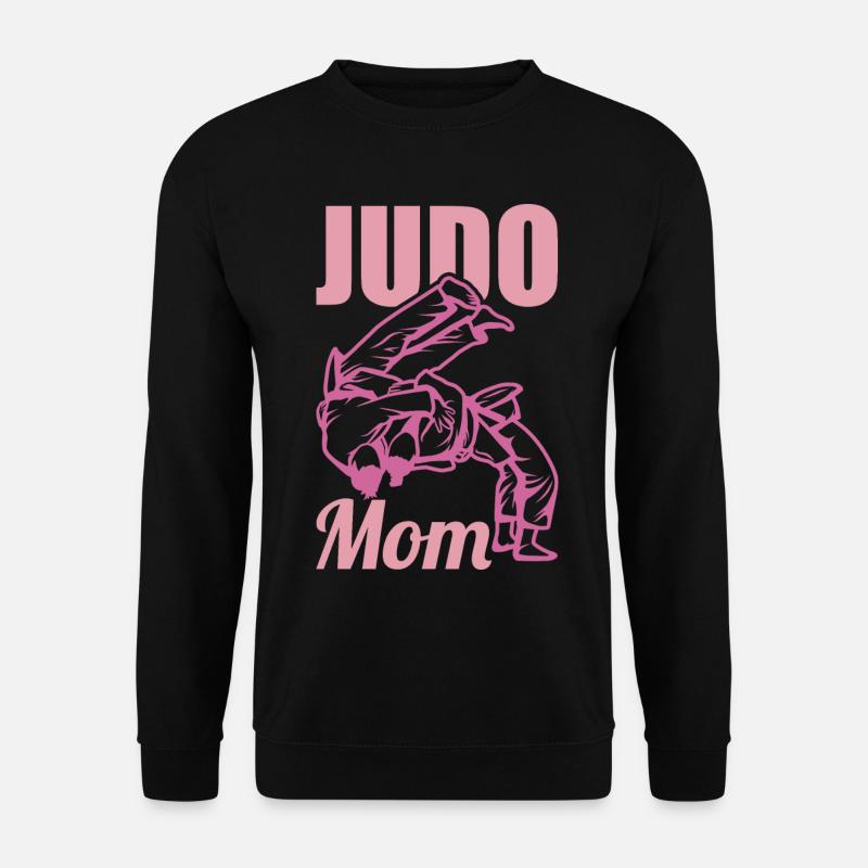 Judo Mutter - Unisex Pullover - Schwarz