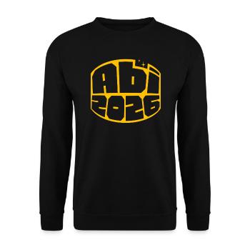 ABI 2026 – Der Abschluss kann kommen - Unisex Pullover - Schwarz - Vorne - Alina (178cm) & Michal (187cm)