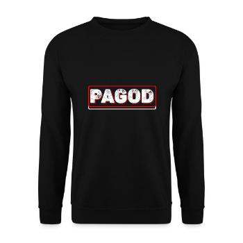 Philippines - Pagod - Unisex Sweatshirt - black - Front - Alina (178cm) & Michal (187cm)