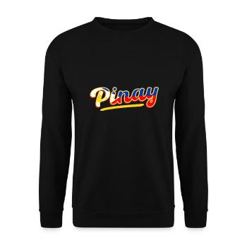 Philippines - Pinay - Unisex Sweatshirt - black - Front - Alina (178cm) & Michal (187cm)