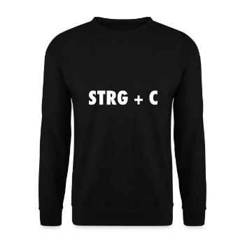 Partner Look Couple Partner Couple Couple Family - Unisex Sweatshirt - black - Front - Alina (178cm) & Michal (187cm)
