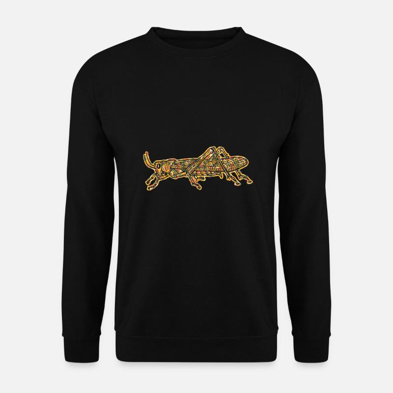 Grasshopper Geometric - Unisex Sweatshirt - black