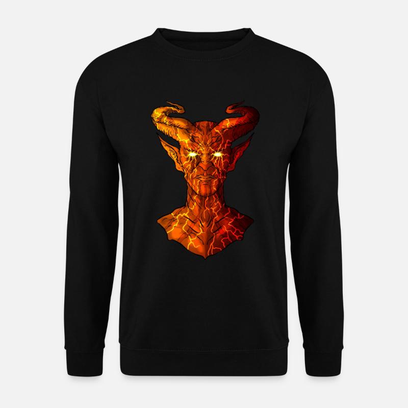Devil - Unisex Pullover - Schwarz