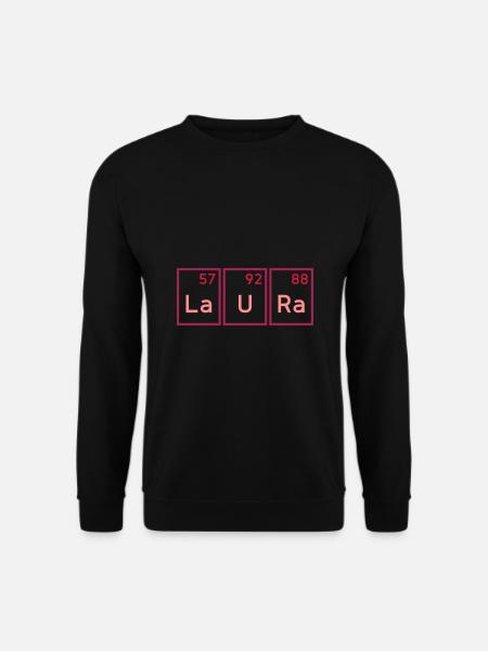 Laura (Lanthan, Uran, Radium) - Unisex Pullover - Schwarz