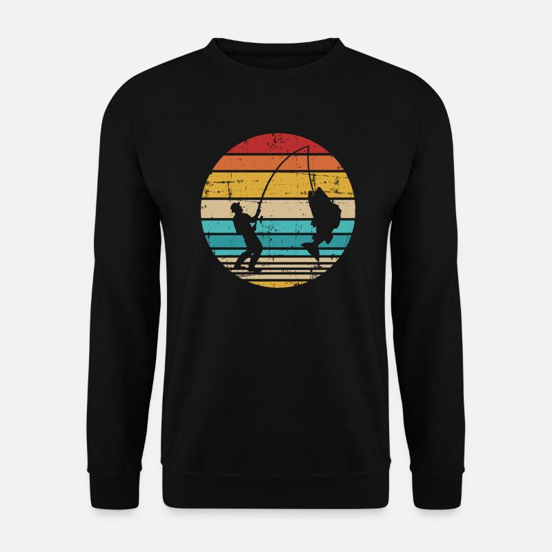 pêche - Sweat-shirt Unisexe - noir