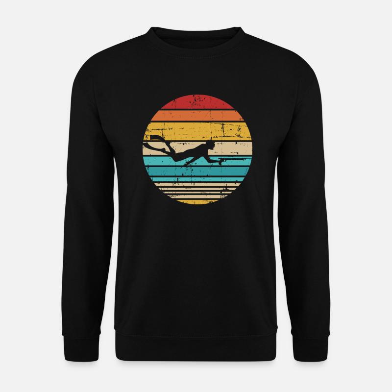 Speerfischen - Unisex Pullover - Schwarz