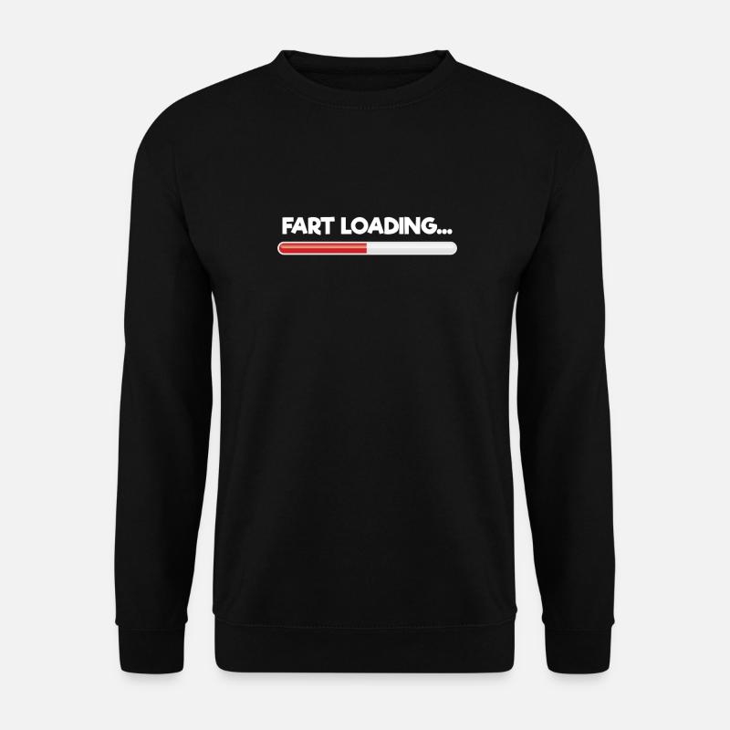 FART LOADING - Unisex Sweatshirt - black