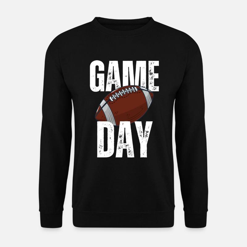 American Football Spieltag - Unisex Pullover - Schwarz