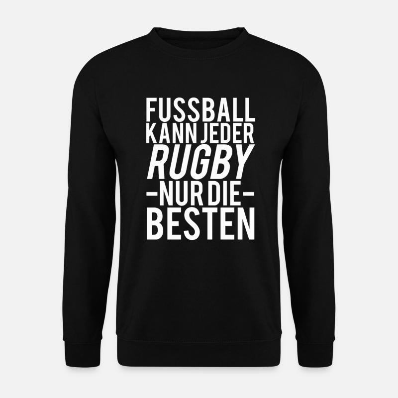 Rugby - Unisex Pullover - Schwarz
