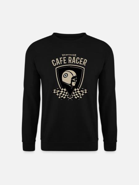 Cafe Racer logo - Unisex Sweatshirt - black