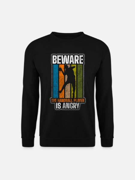 Handballer Verein Mannschaft - Unisex Pullover - Schwarz