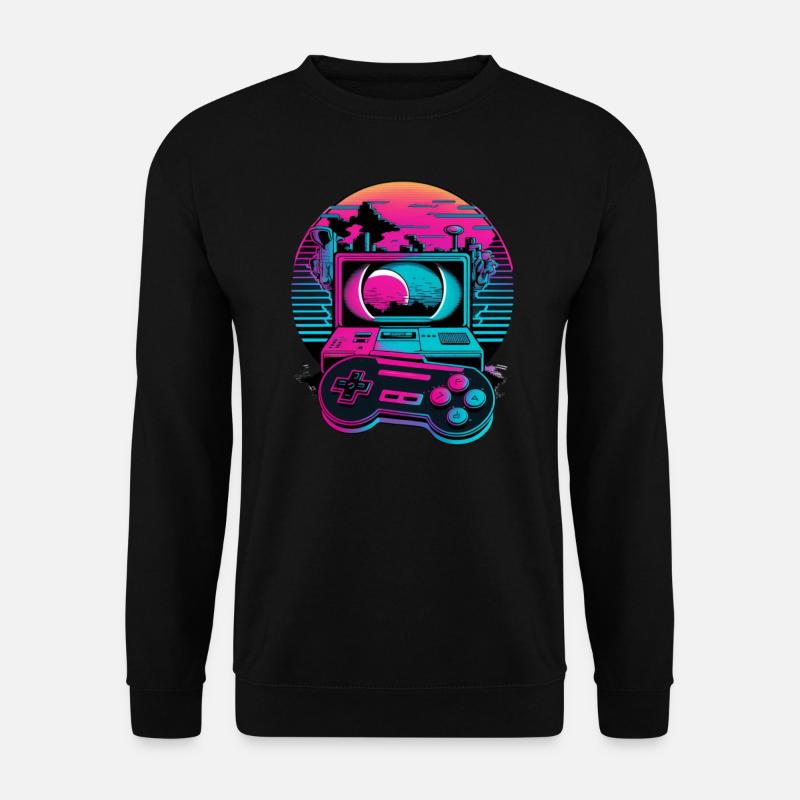 Console Controller Gaming - Unisex Sweatshirt - black