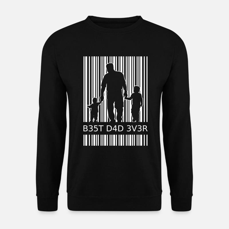 zweifacher Papa Geschenk - Unisex Pullover - Schwarz