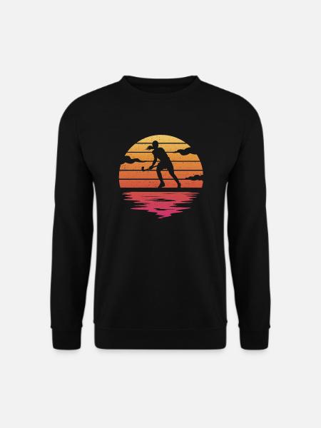 Feldhockey Spieler Frauen Hockey - Unisex Pullover - Schwarz