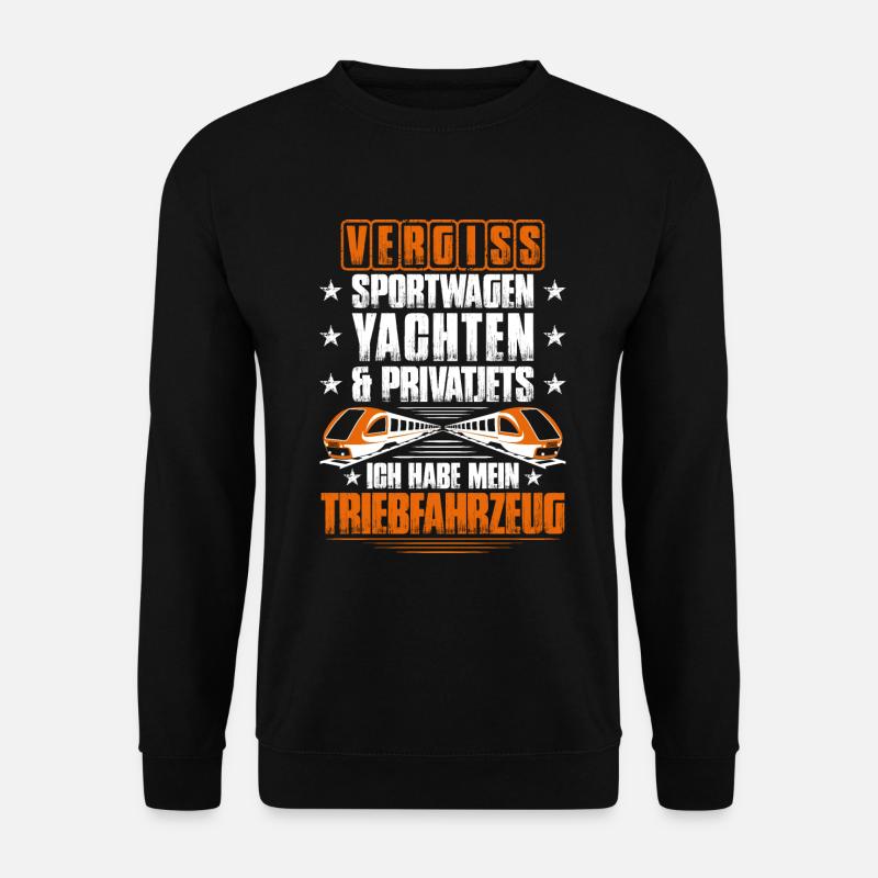 Triebfahrzeugführer Lokführer Lokomotivführer - Unisex Pullover - Schwarz