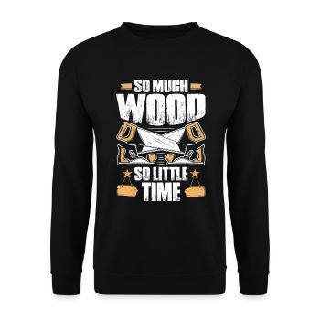 Carpenter carpenter joiner carpenter gift - Unisex Sweatshirt - black - Front - Alina (178cm) & Michal (187cm)