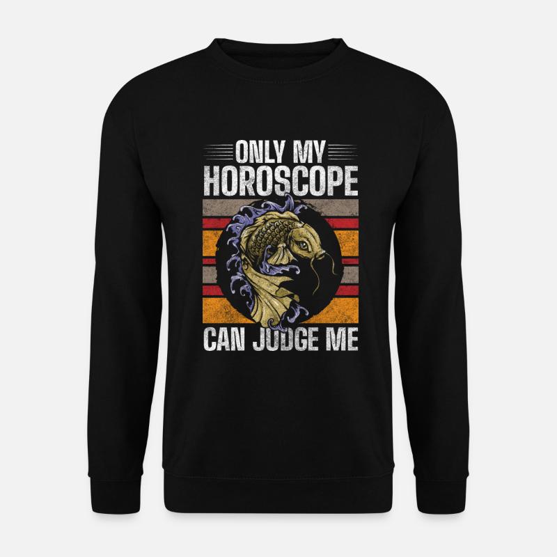 Zodiac Signs Birthday Features - Unisex Sweatshirt - black