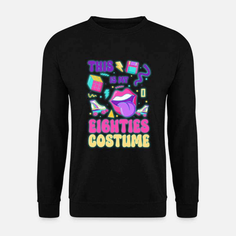 80s Cool - Unisex Sweatshirt - black